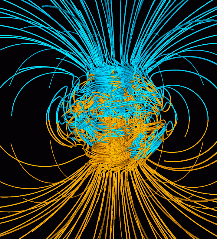 ../../_images/Geodynamo_Between_Reversals.gif